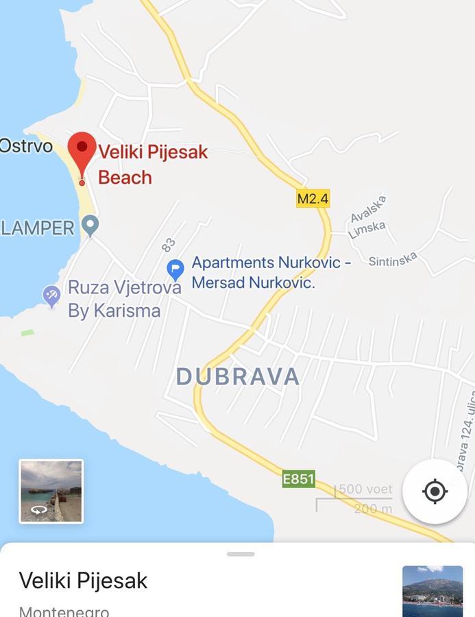 Apartments Nurkovic Dobra Voda Exteriér fotografie